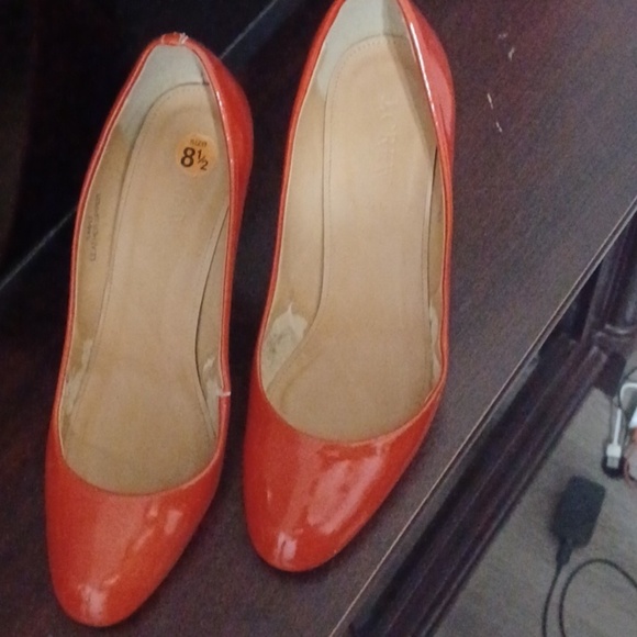 J. Crew Shoes - J. Crew Women's Bright Orange Heels